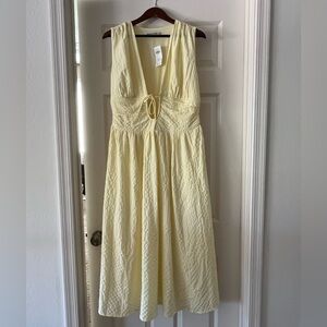 Abercrombie & Fitch low cut midi dress